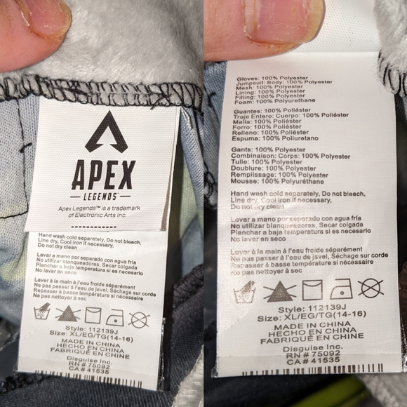 Apex legends kids costume - Picture 14 of 15